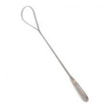 Curette-uterine-Bumm-tranchante-manche-rigide-34-cm
