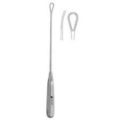 Curette-uterine-striee-GREEN-28-cm