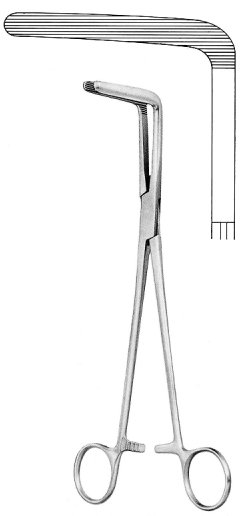 Pince-clamp-WERTHEIM-CULLEN-hysterectomie-21-cm